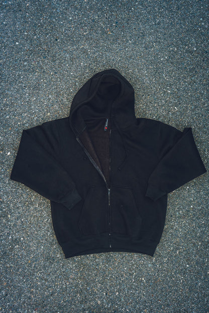 Zipper Fleece Hoodie