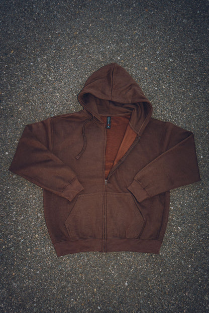 Zipper Fleece Hoodie