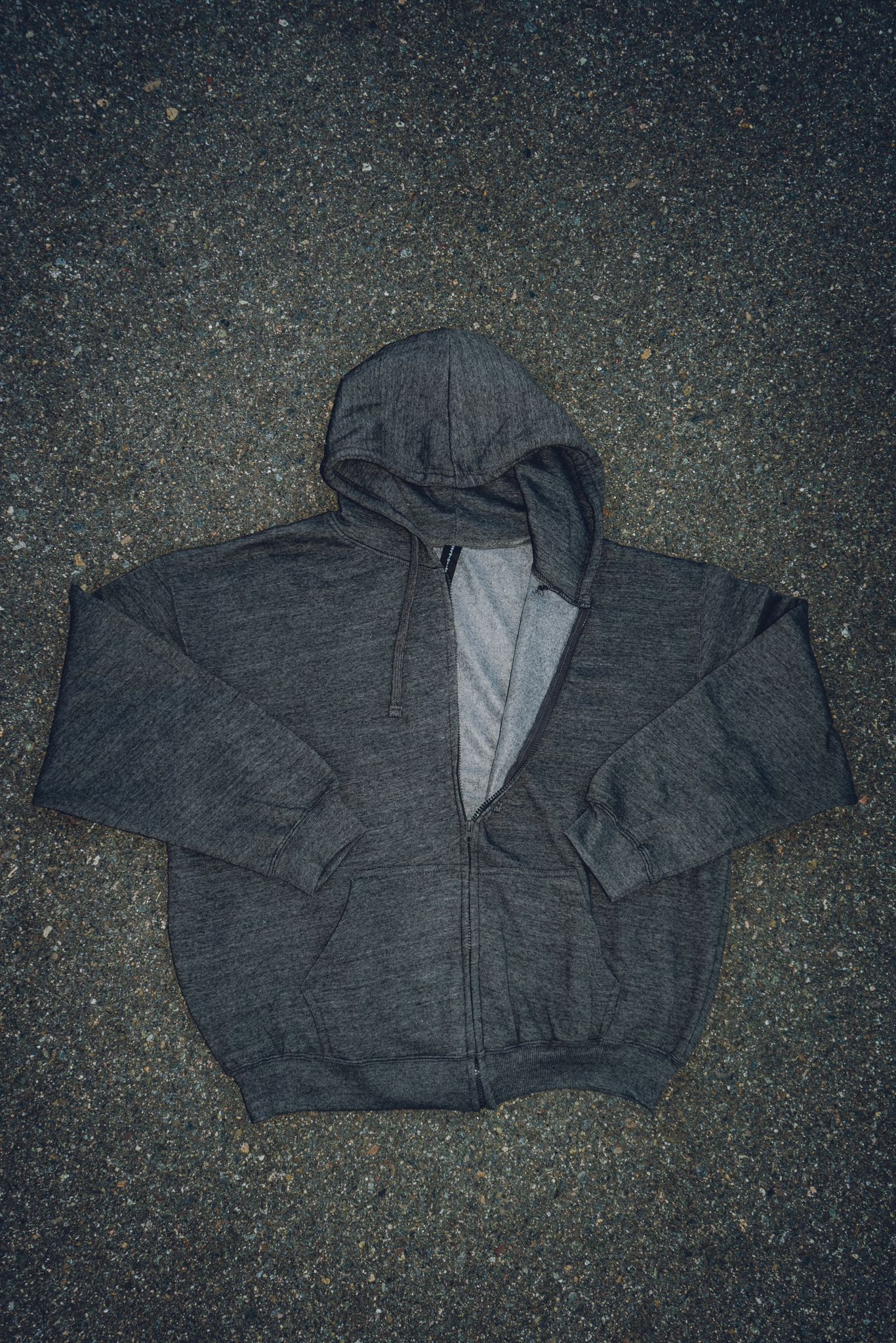 Zipper Fleece Hoodie