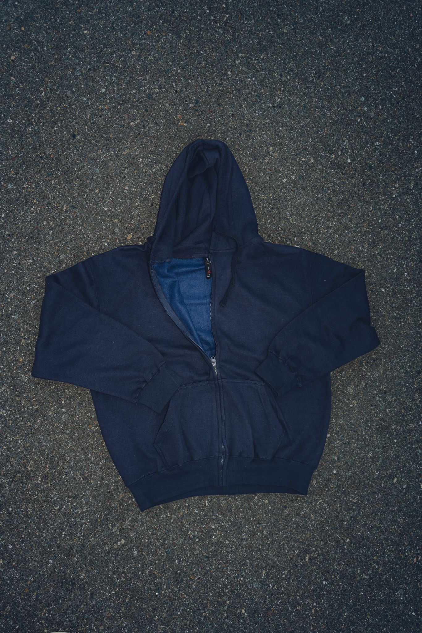 Zipper Fleece Hoodie