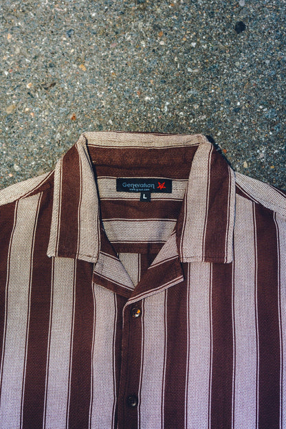 Textured Striped Shirt