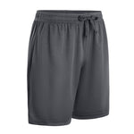 Men's Solid Micro Mesh Basketball Shorts [HF-MP121]