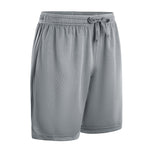 Men's Solid Micro Mesh Basketball Shorts [HF-MP121]