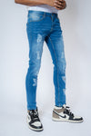 Skinny distressed Jeans - (HF-6014)